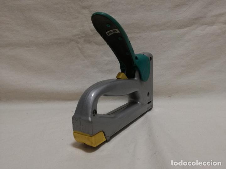 Segunda mano: GRAPADORA PISTOLA DE MANO - MARCA WOLFCRAFT TACOCRAFT M14+ (FUNCIONA) - HERRAMIENTA - Foto 8