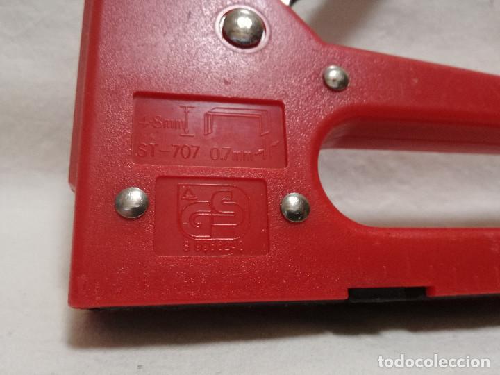 Segunda mano: GRAPADORA PISTOLA DE MANO - MARCA GS (FUNCIONA) - HERRAMIENTA - Foto 2