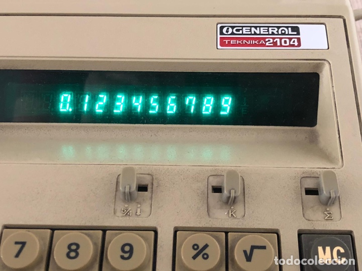 Segunda mano: Calculadora General TEKNIKA 2104 - Foto 3