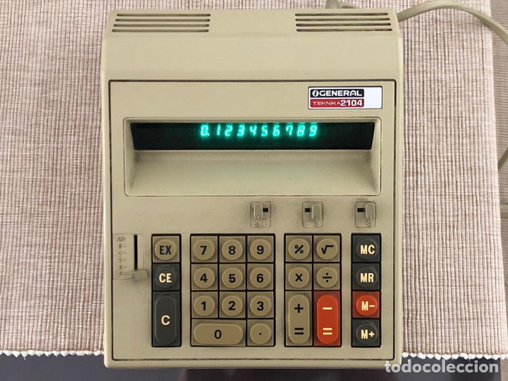 Segunda mano: Calculadora General TEKNIKA 2104 - Foto 4