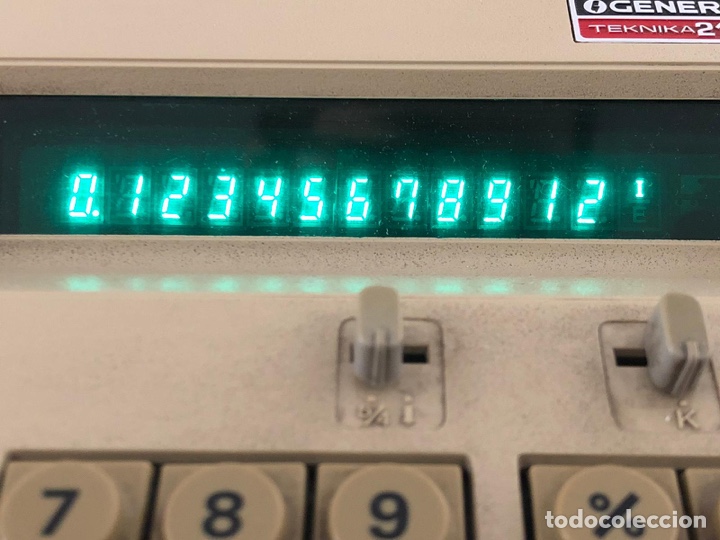 Segunda mano: Calculadora General TEKNIKA 2104 - Foto 5