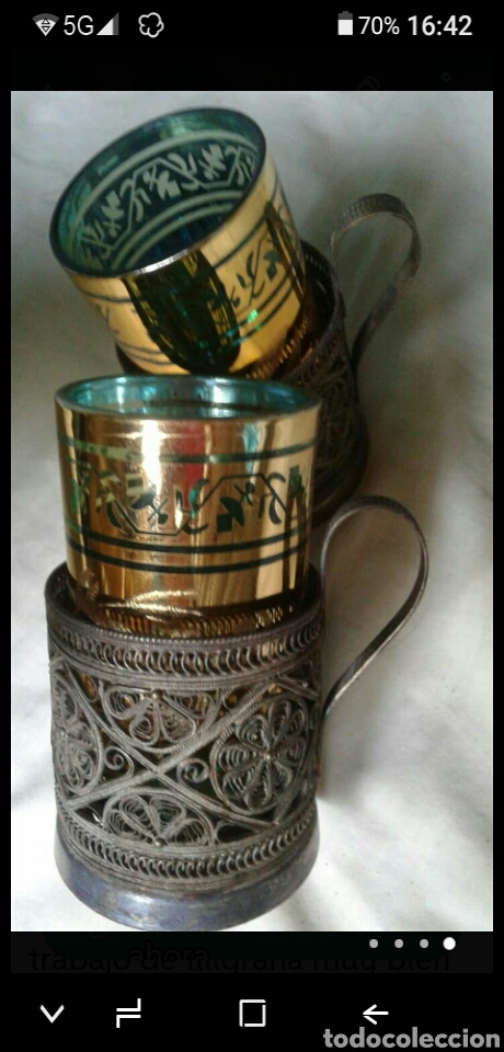 Segunda mano: Tazas de plata para te - Foto 7