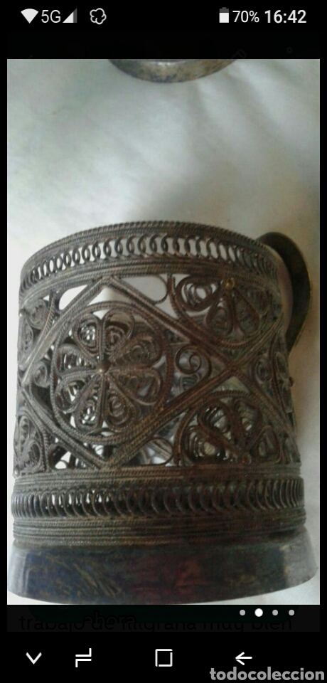 Segunda mano: Tazas de plata para te - Foto 6