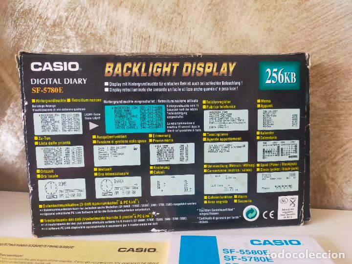 Segunda mano: DIARIO DIGITAL CASIO SF-5780E - Foto 6
