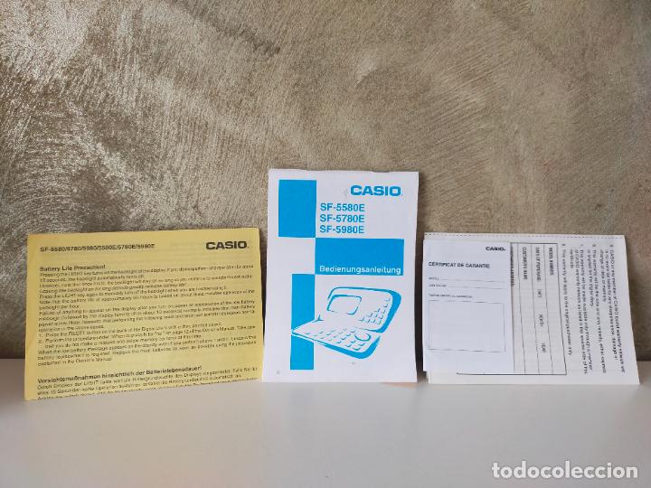 Segunda mano: DIARIO DIGITAL CASIO SF-5780E - Foto 7