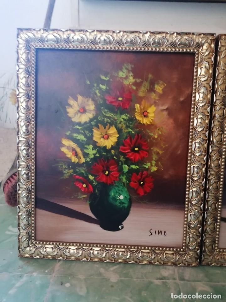 Segunda mano: CUADROS S&Iacute;MIL OLEO - Foto 2
