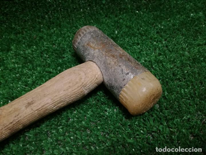 Segunda mano: MARTILLO DE NYLON Y GOMA - PESO 390g - HERRAMIENTA - Foto 4