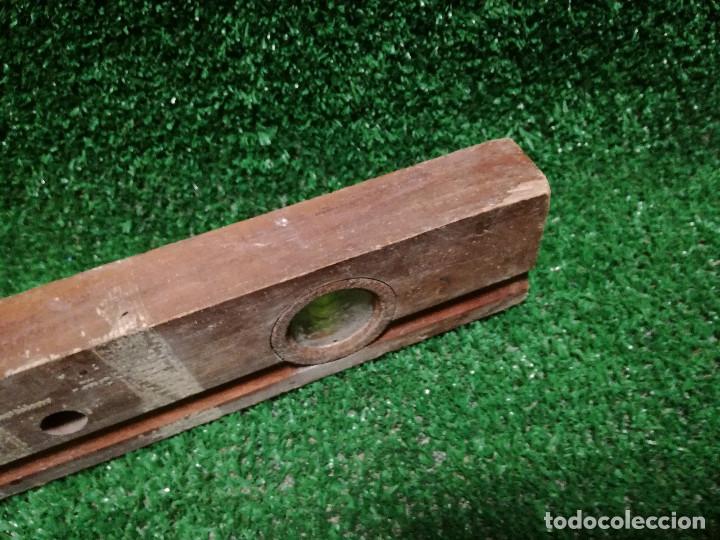 Segunda mano: NIVEL DE MADERA PARA NIVELAR 60cm - MARCA SUKI - HERRAMIENTA - Foto 8