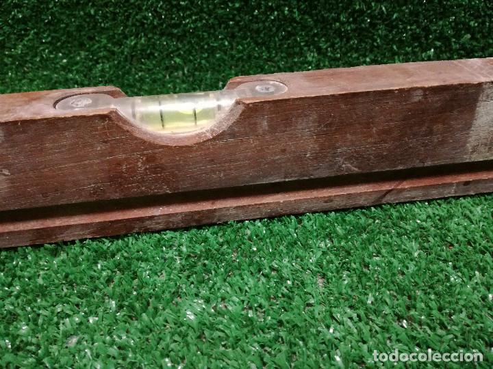 Segunda mano: NIVEL DE MADERA PARA NIVELAR 60cm - MARCA SUKI - HERRAMIENTA - Foto 10