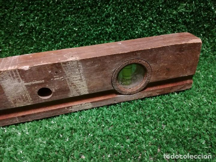 Segunda mano: NIVEL DE MADERA PARA NIVELAR 60cm - MARCA SUKI - HERRAMIENTA - Foto 11