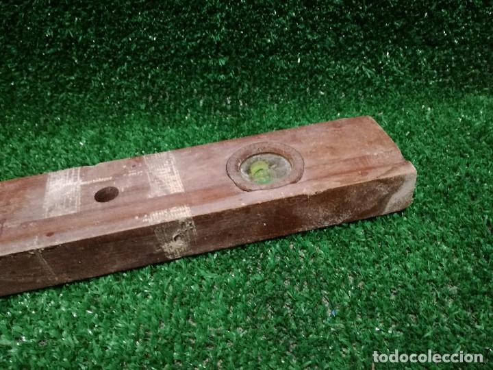 Segunda mano: NIVEL DE MADERA PARA NIVELAR 60cm - MARCA SUKI - HERRAMIENTA - Foto 15