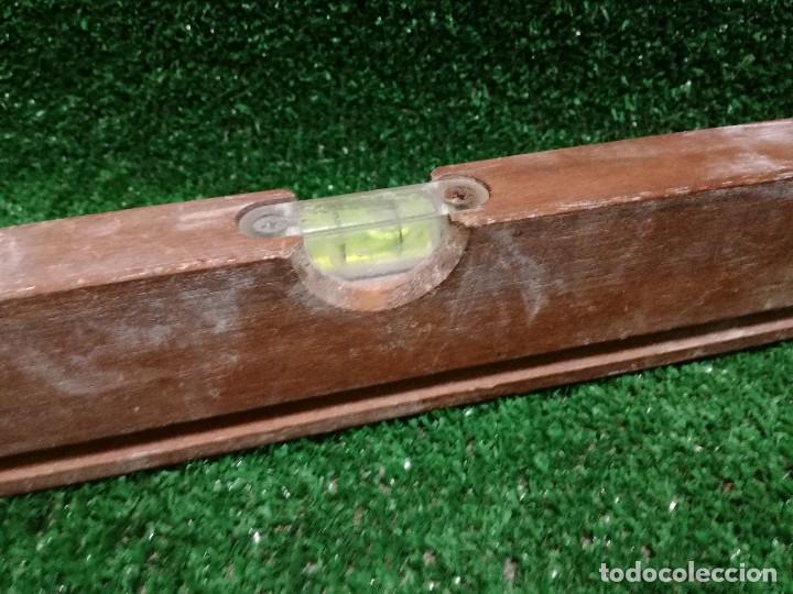 Segunda mano: NIVEL DE MADERA PARA NIVELAR 60cm - MARCA SUKI - HERRAMIENTA - Foto 1