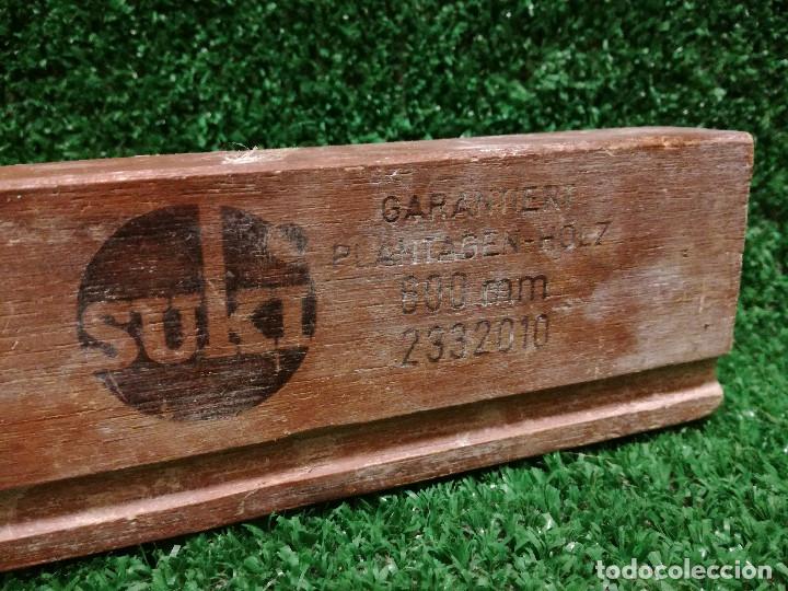 Segunda mano: NIVEL DE MADERA PARA NIVELAR 60cm - MARCA SUKI - HERRAMIENTA - Foto 6