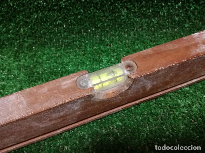 Segunda mano: NIVEL DE MADERA PARA NIVELAR 60cm - MARCA SUKI - HERRAMIENTA - Foto 8