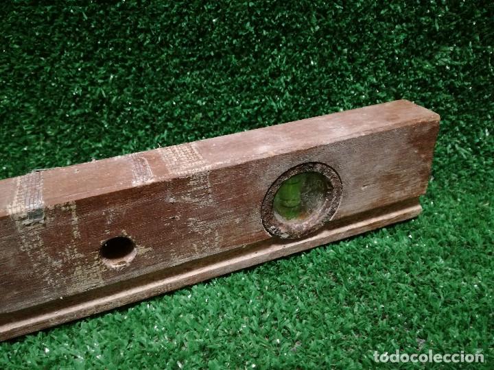 Segunda mano: NIVEL DE MADERA PARA NIVELAR 60cm - MARCA SUKI - HERRAMIENTA - Foto 12