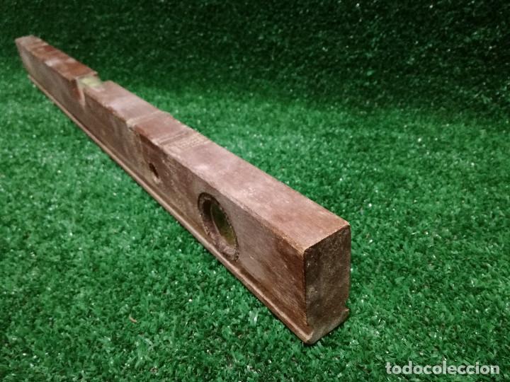Segunda mano: NIVEL DE MADERA PARA NIVELAR 60cm - MARCA SUKI - HERRAMIENTA - Foto 16