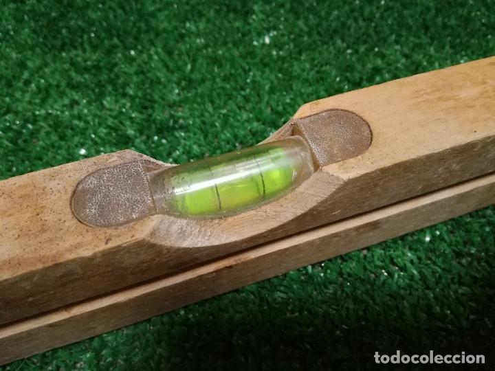 Segunda mano: NIVEL DE MADERA PARA NIVELAR 46cm - HERRAMIENTA - Foto 1