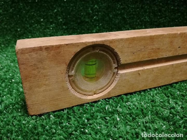 Segunda mano: NIVEL DE MADERA PARA NIVELAR 46cm - HERRAMIENTA - Foto 7