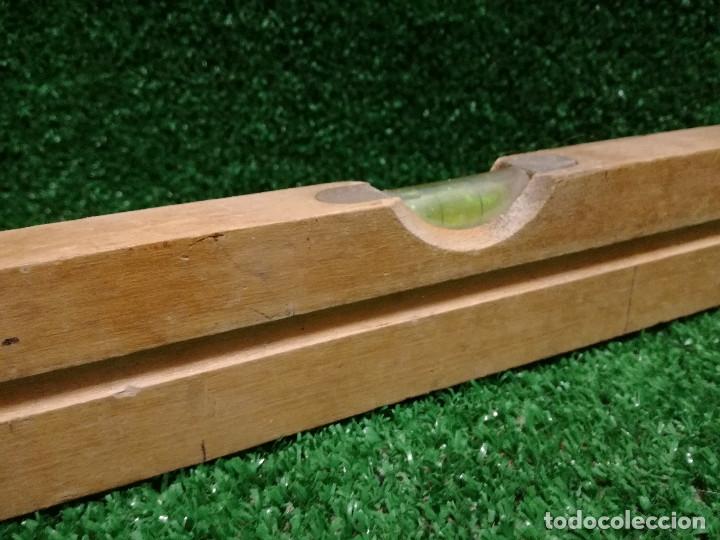 Segunda mano: NIVEL DE MADERA PARA NIVELAR 46cm - HERRAMIENTA - Foto 8