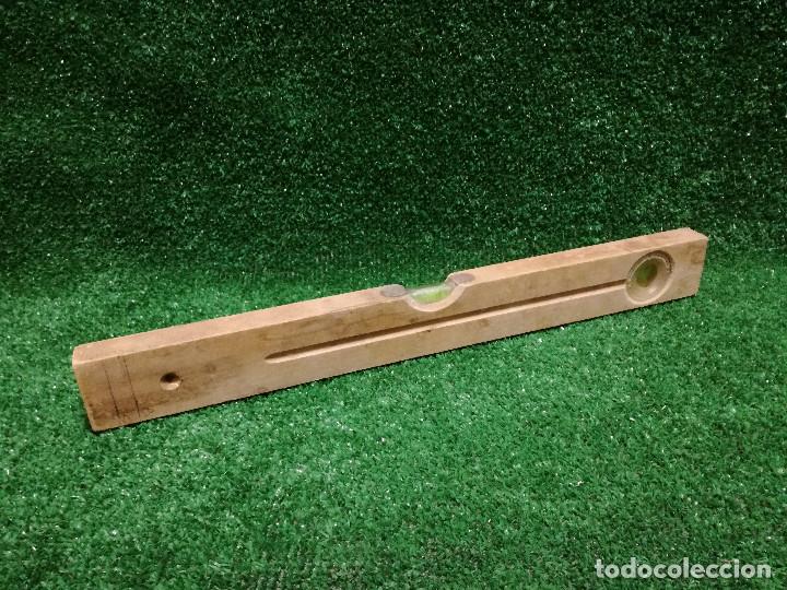 Segunda mano: NIVEL DE MADERA PARA NIVELAR 46cm - HERRAMIENTA - Foto 12
