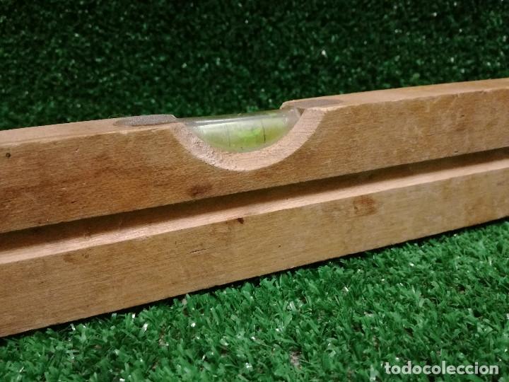 Segunda mano: NIVEL DE MADERA PARA NIVELAR 46cm - HERRAMIENTA - Foto 14