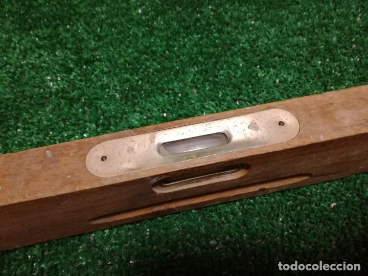Segunda mano: NIVEL DE MADERA PARA NIVELAR 46cm - K BORWELL - HERRAMIENTA - Foto 1