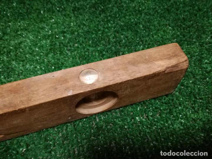 Segunda mano: NIVEL DE MADERA PARA NIVELAR 46cm - K BORWELL - HERRAMIENTA - Foto 2