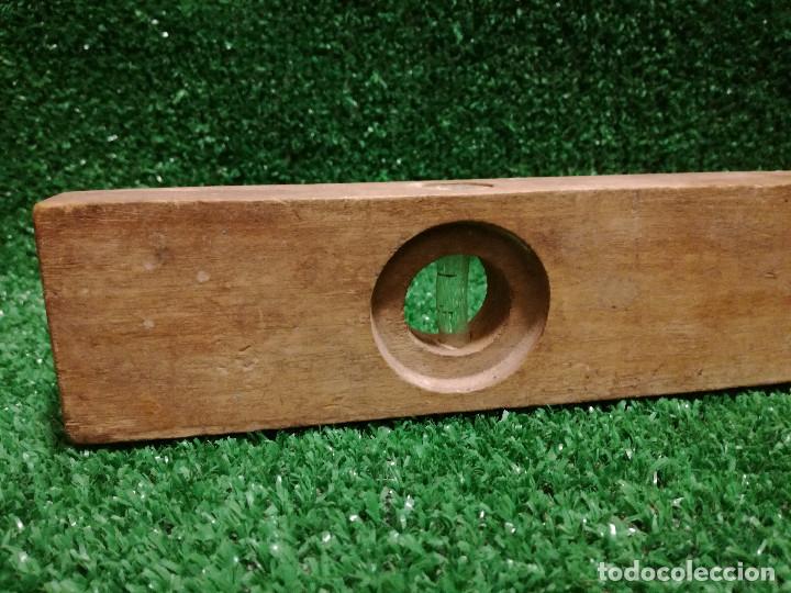Segunda mano: NIVEL DE MADERA PARA NIVELAR 46cm - K BORWELL - HERRAMIENTA - Foto 5