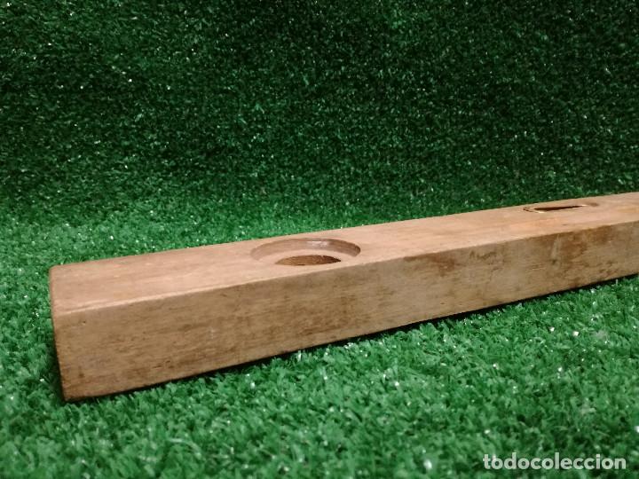 Segunda mano: NIVEL DE MADERA PARA NIVELAR 46cm - K BORWELL - HERRAMIENTA - Foto 8
