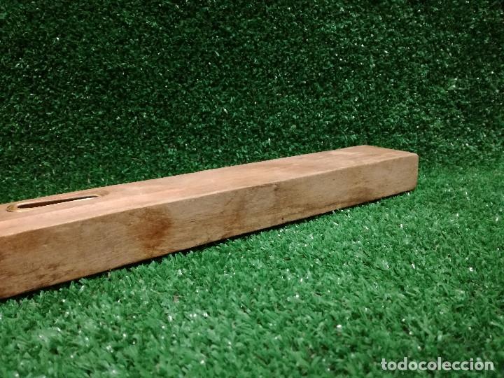 Segunda mano: NIVEL DE MADERA PARA NIVELAR 46cm - K BORWELL - HERRAMIENTA - Foto 9