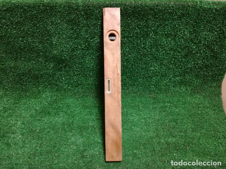 Segunda mano: NIVEL DE MADERA PARA NIVELAR 46cm - K BORWELL - HERRAMIENTA - Foto 11