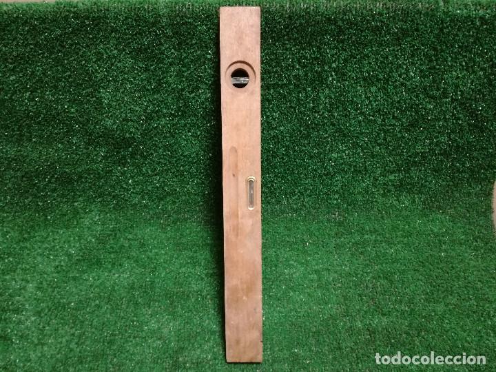 Segunda mano: NIVEL DE MADERA PARA NIVELAR 46cm - K BORWELL - HERRAMIENTA - Foto 12