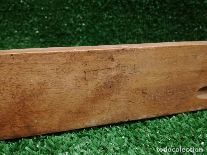 Segunda mano: NIVEL DE MADERA PARA NIVELAR 46cm - K BORWELL - HERRAMIENTA - Foto 15