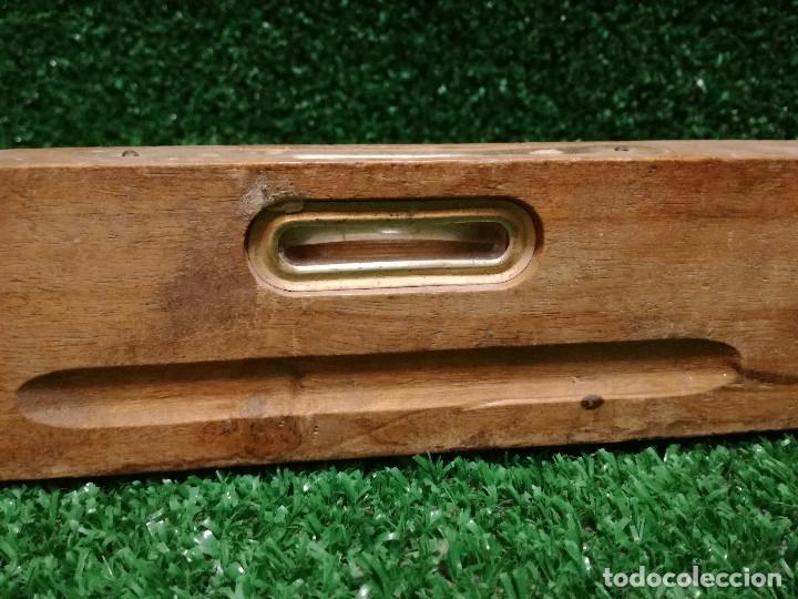 Segunda mano: NIVEL DE MADERA PARA NIVELAR 46cm - K BORWELL - HERRAMIENTA - Foto 16