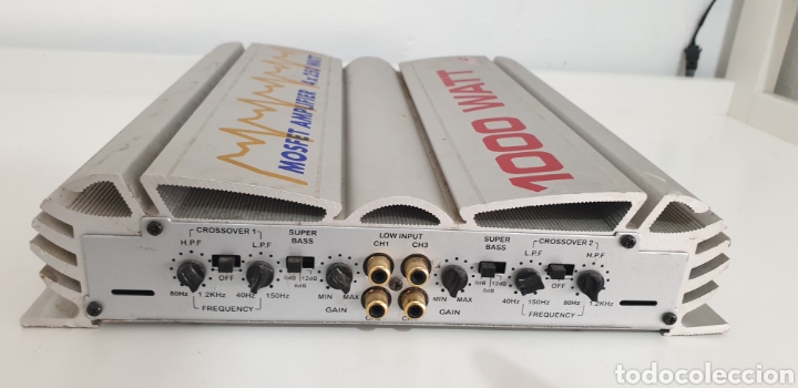Segunda mano: mosfet amplifier4&times;250watt 1000watt - Foto 7