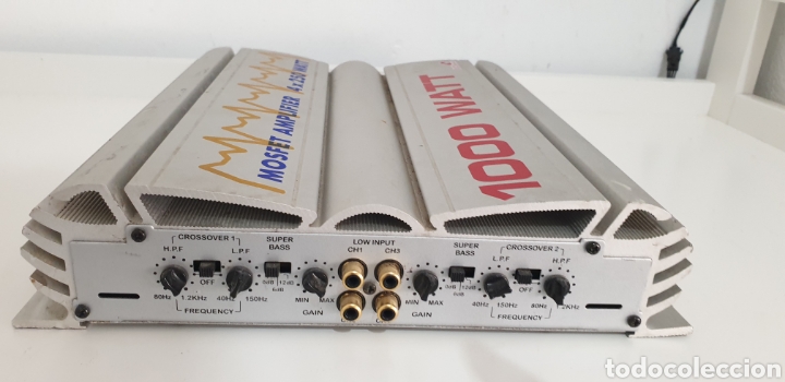 Segunda mano: mosfet amplifier4&times;250watt 1000watt - Foto 1