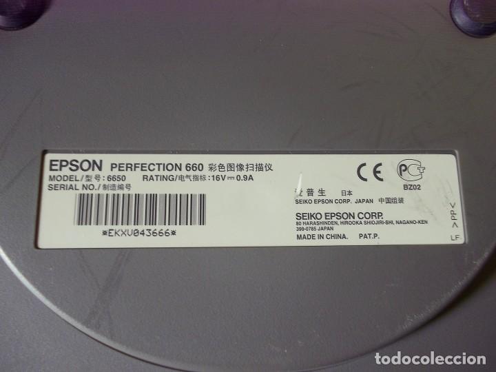 Segunda mano: ESCANER EPSON PERFECTION 660 - Foto 7