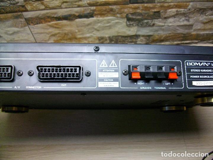 Segunda mano: Amplificador Karaoke Boman MA-X116 + 3 MICROFONOS - Foto 6