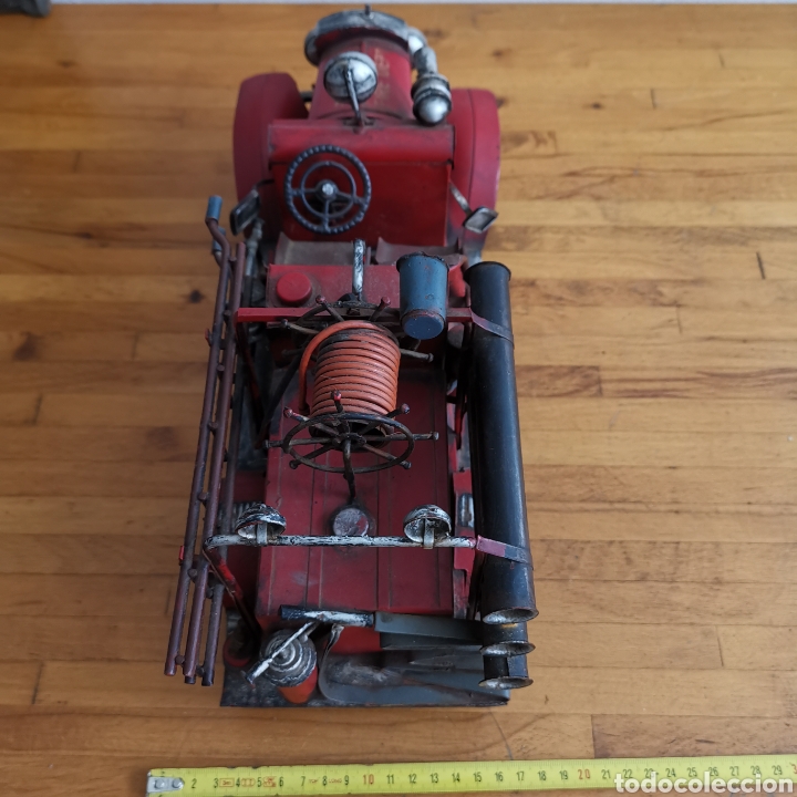 Segunda mano: Espectacular Coche de bomberos de metal. - Foto 6