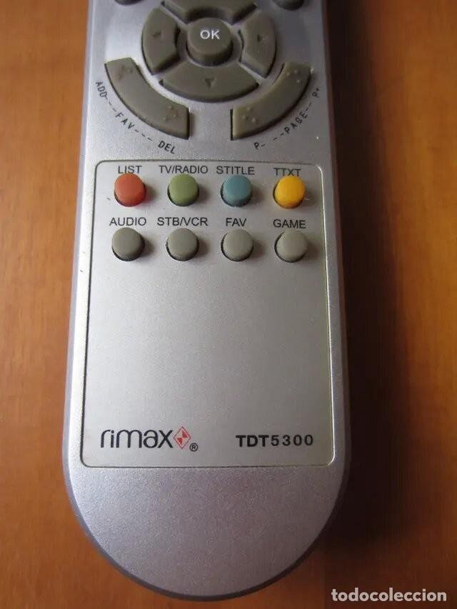 Segunda mano: Mando a Distancia Rimax TDT 5300 - Foto 4