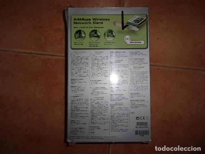 Segunda mano: 54 MBPS WIRELESS NETWORK CARD - CONCEPTRONIC. - Foto 2