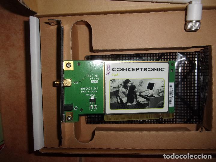 Segunda mano: 54 MBPS WIRELESS NETWORK CARD - CONCEPTRONIC. - Foto 4