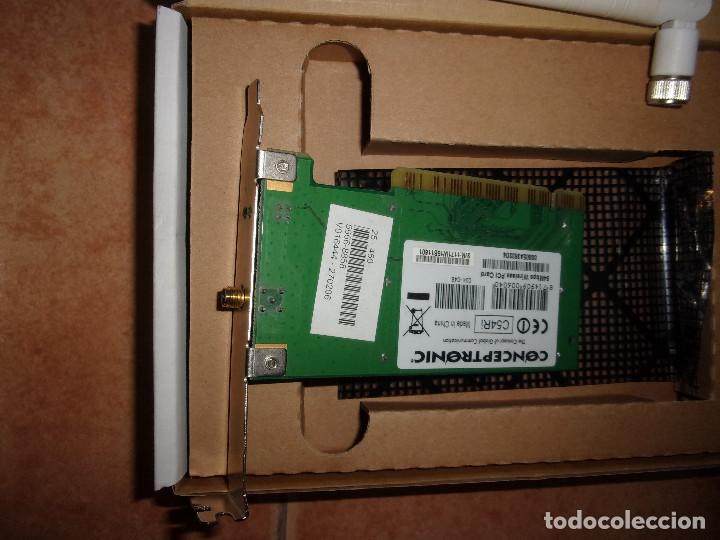 Segunda mano: 54 MBPS WIRELESS NETWORK CARD - CONCEPTRONIC. - Foto 5