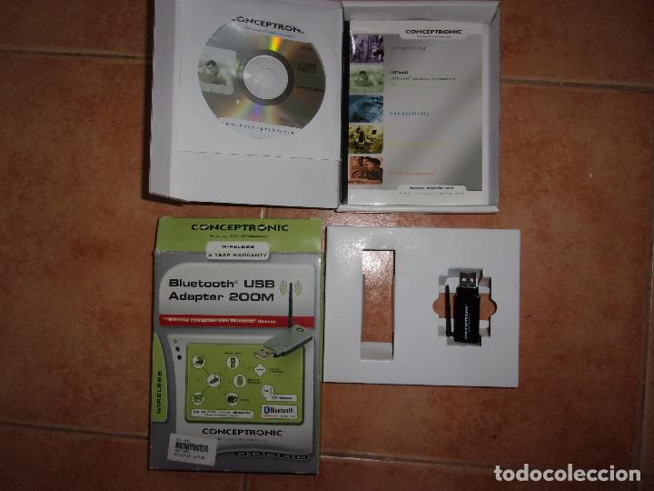 Segunda mano: BLUETOOTH USB ADAPTER 200M - CONCEPTRONIC. - Foto 3