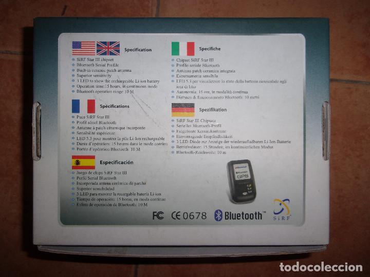 Segunda mano: BLUETOOTH GPS RECEIVER BT-338. - Foto 2