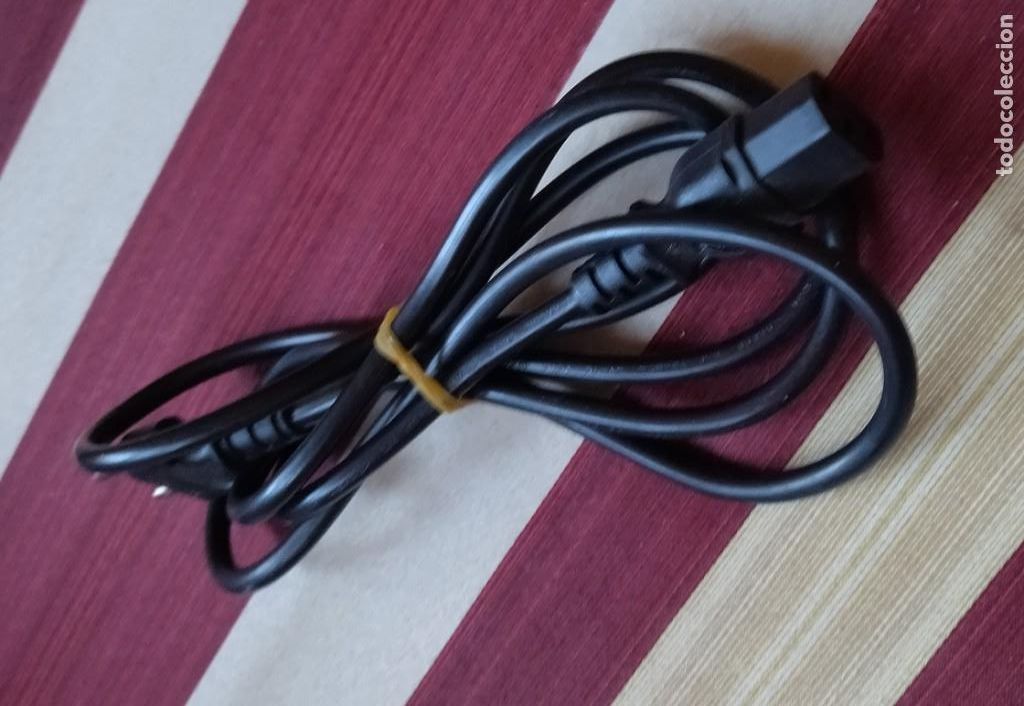 Segunda mano: CABLE ALIMENTACION ORDENDOR - Foto 1