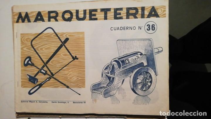Segunda mano: CUADERNOS DE MARQUETERIA (DOS) - Foto 1
