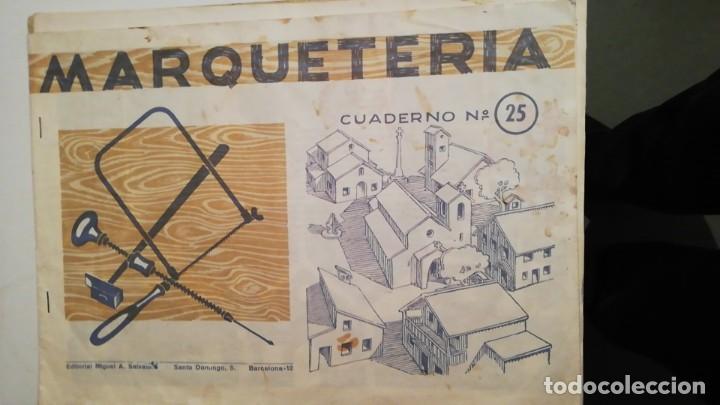 Segunda mano: CUADERNOS DE MARQUETERIA (DOS) - Foto 2