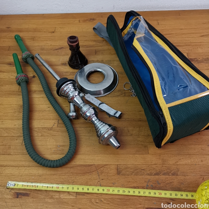 Segunda mano: Bolsa y piezas para xixa de fumar de T&uacute;nez - Foto 1