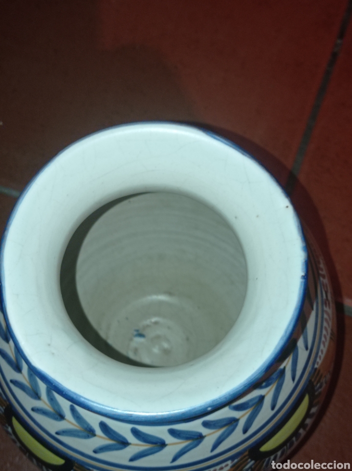 Segunda mano: Cer&aacute;mica de Talavera antigua la menora - Foto 2